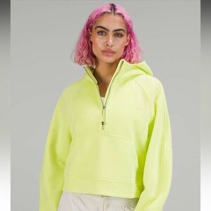 Lululemon Athletica Neon Yellow Hoodie
